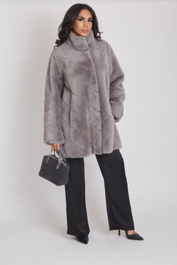 24/25 cappotto ecologico grigio