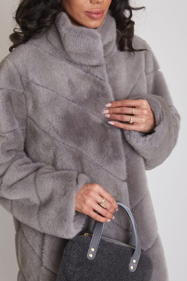 24/25 cappotto ecologico grigio - immagine 2