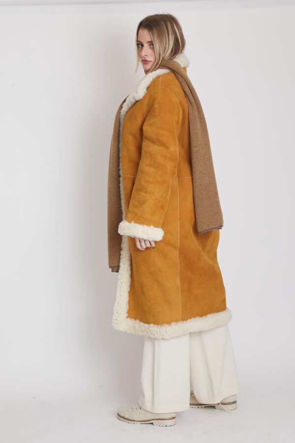 24/25 cappotto in shearling canadese scamosciato - immagine 2